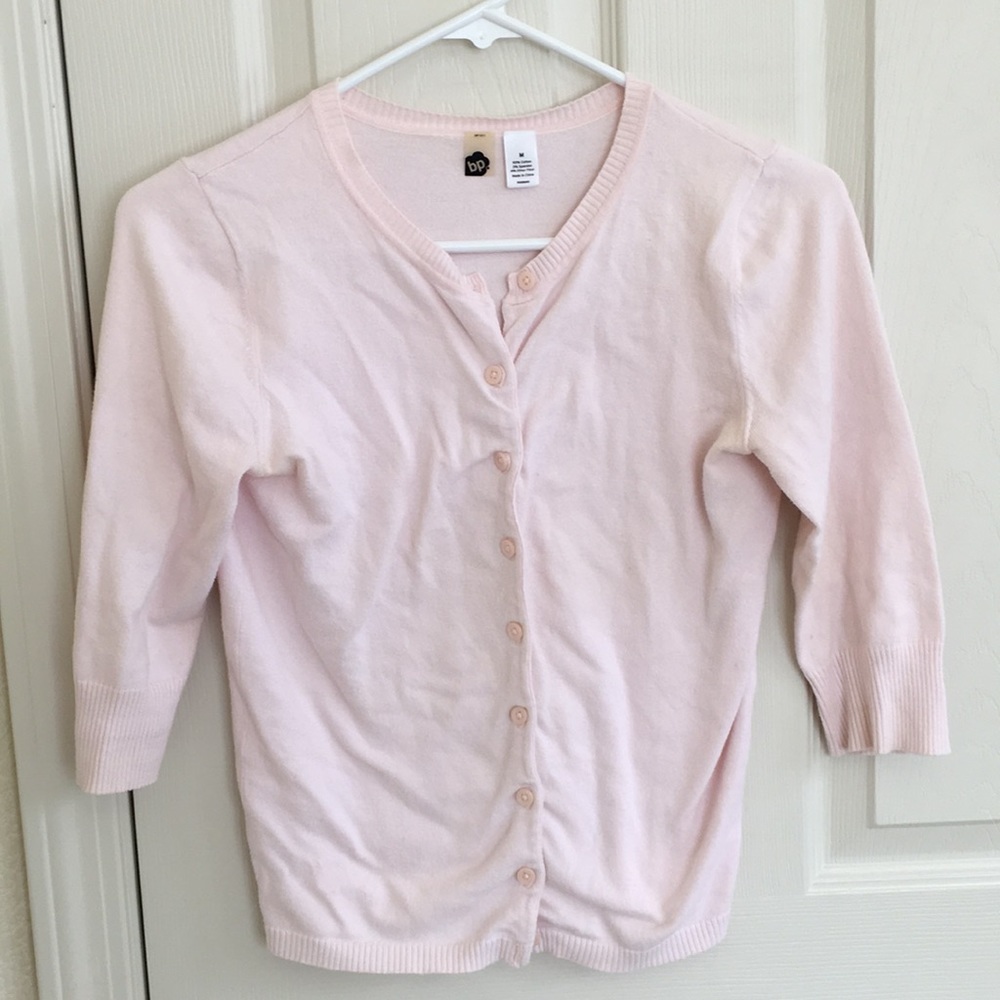 BP Baby Pink Cardigan